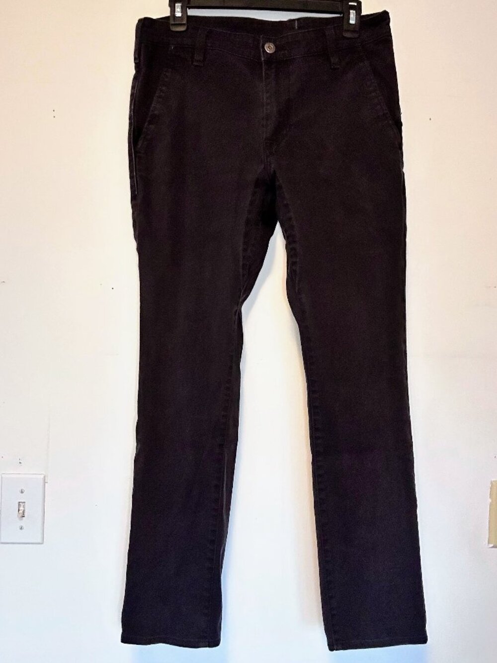 Levi's 511 Commuter Series Slim Fit Cycling Trousers Chinos Black - 32x30
